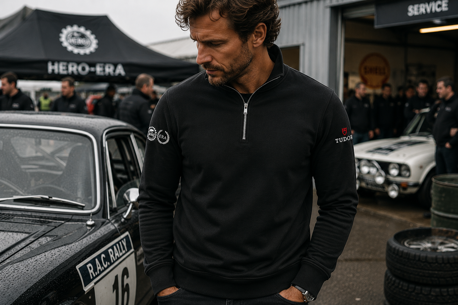 HERO Unisex 1/4 Zip Sweatshirt