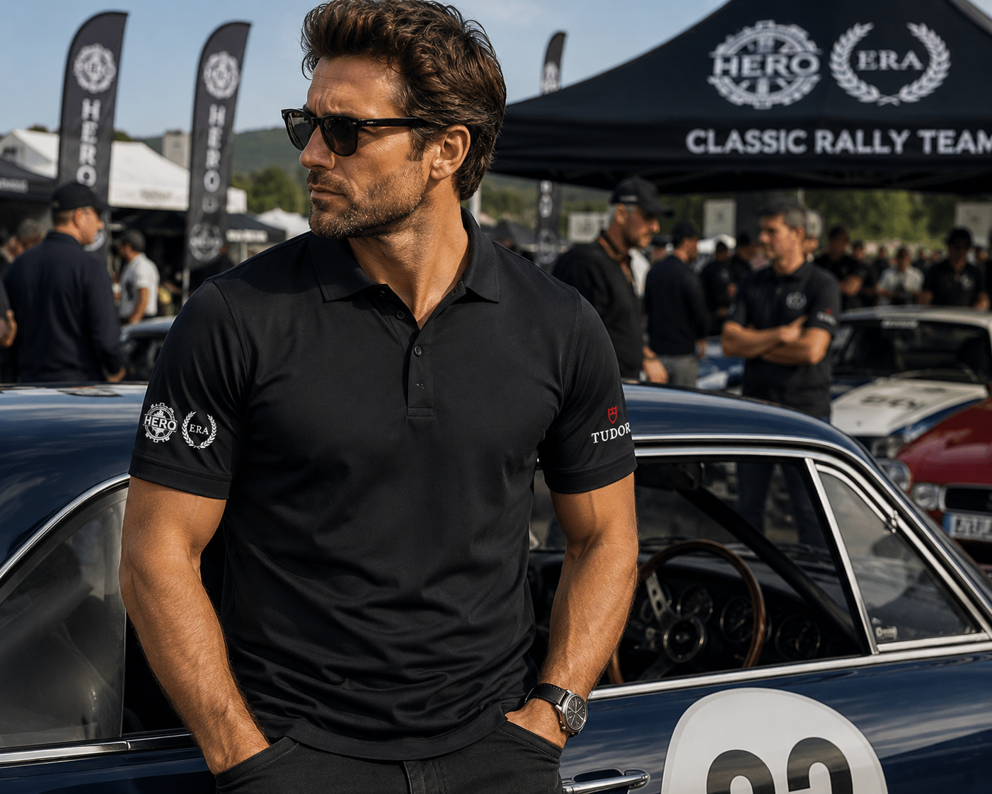 HERO Men's Luxury Polo Shirt
