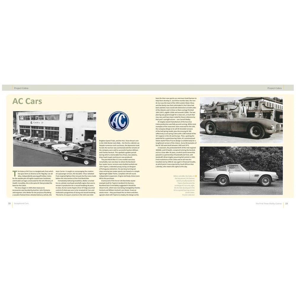 The First Three Shelby Cobras - The sports cars that changed the game