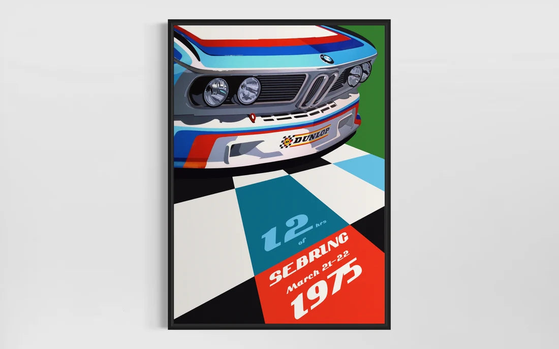 1975 Sebring 12hr BMW 3.0 CSL M Sport