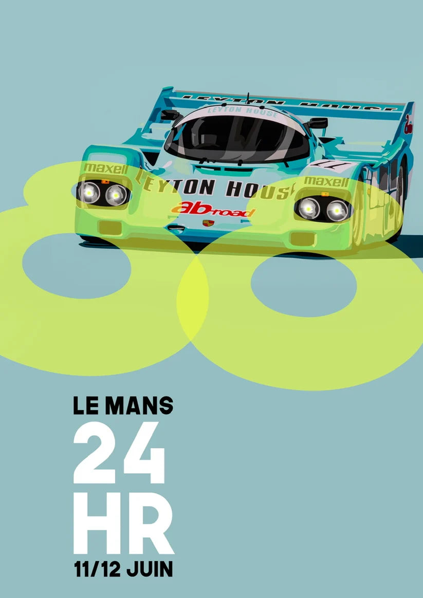 1988 Le Mans 24hr Porsche 962 Leyton House