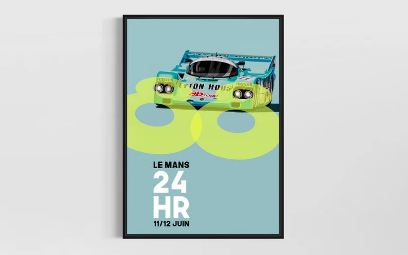 1988 Le Mans 24hr Porsche 962 Leyton House
