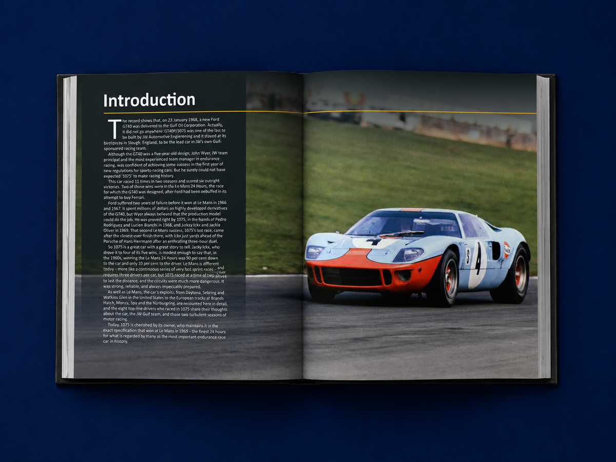 Ford GT40 - The autobiography of 1075