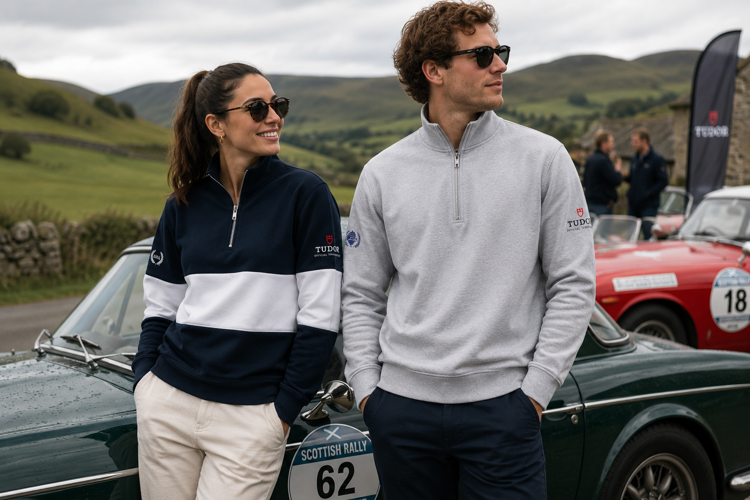 HERO Unisex 1/4 Zip Sweatshirt