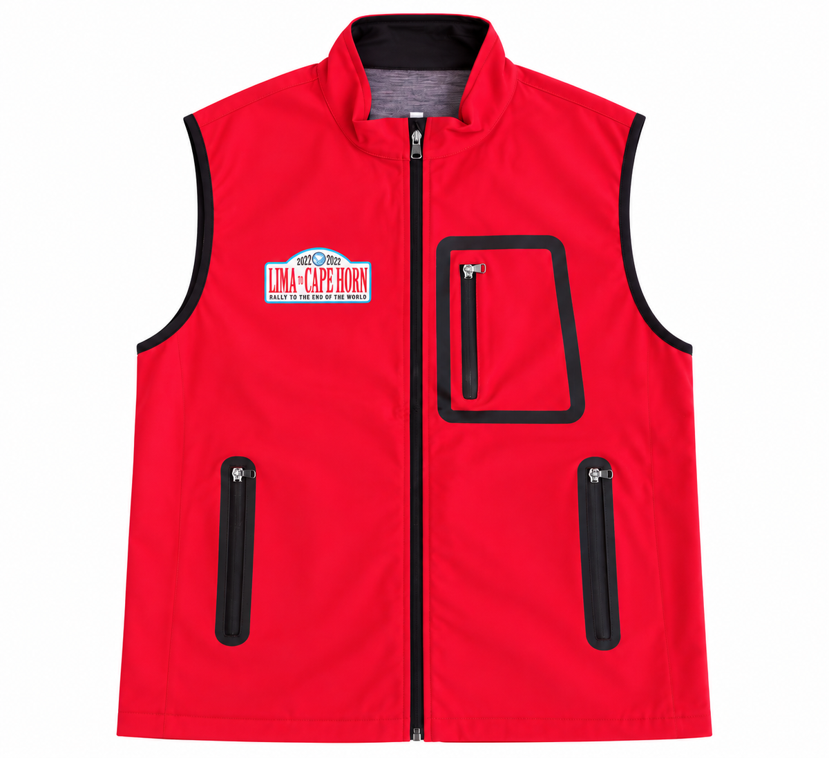 Lima to Cape Horn 2022 Rally Gilet – Red