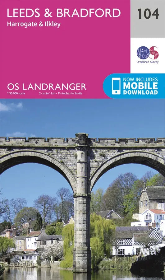 OS Landranger - 103 - Blackburn & Burnley, Clitheroe & Skipton
