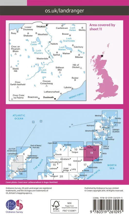 OS Landranger - 109 - Manchester, Bolton & Warrington