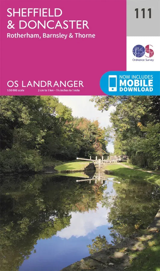 OS Landranger - 110 - Sheffield & Huddersfield, Glossop & Holmfirth