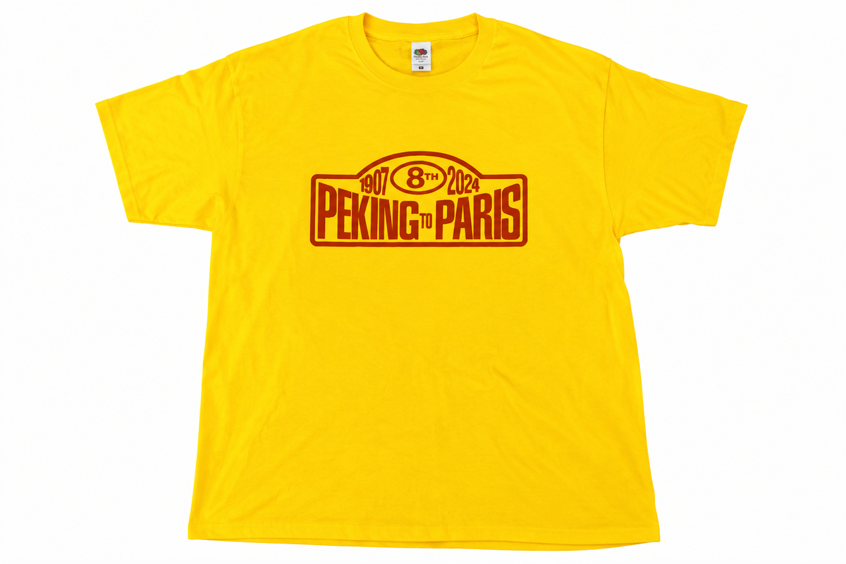 Peking to Paris 2024 Yellow T-Shirt