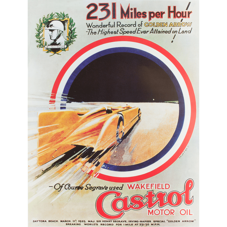 Castrol Landspeed Poster Set