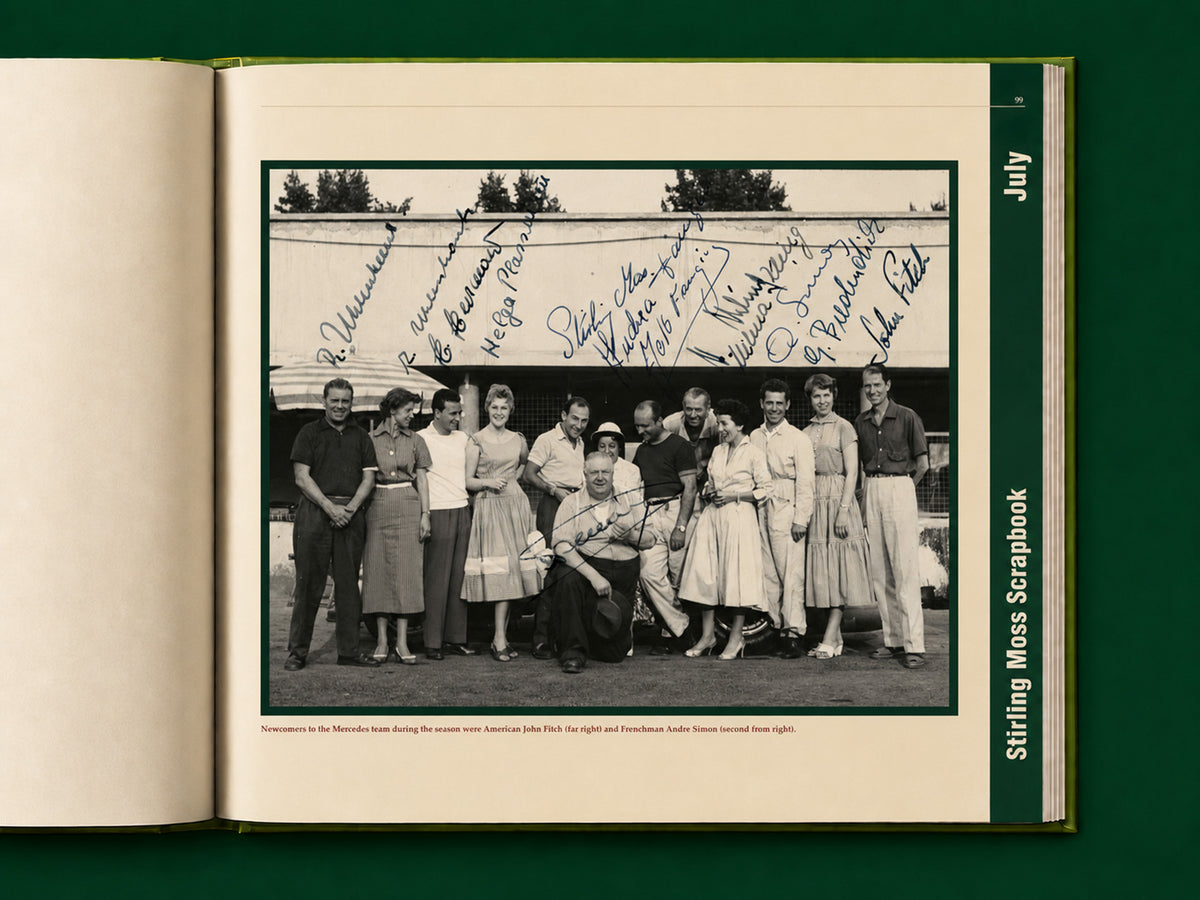 Stirling Moss Scrapbook 1955