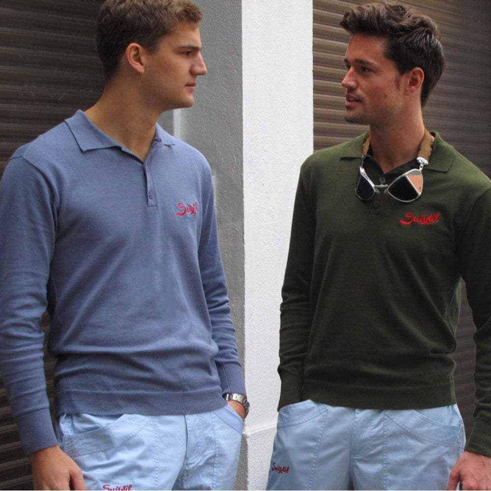 Suixtil Targa Pima Sweater Light Blue