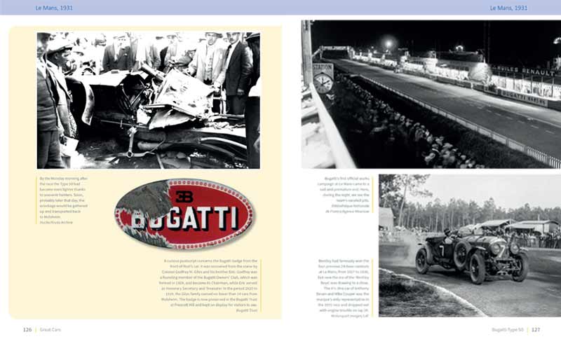 Bugatti Type 50 - The autobiography of Bugatti's first Le Mans car