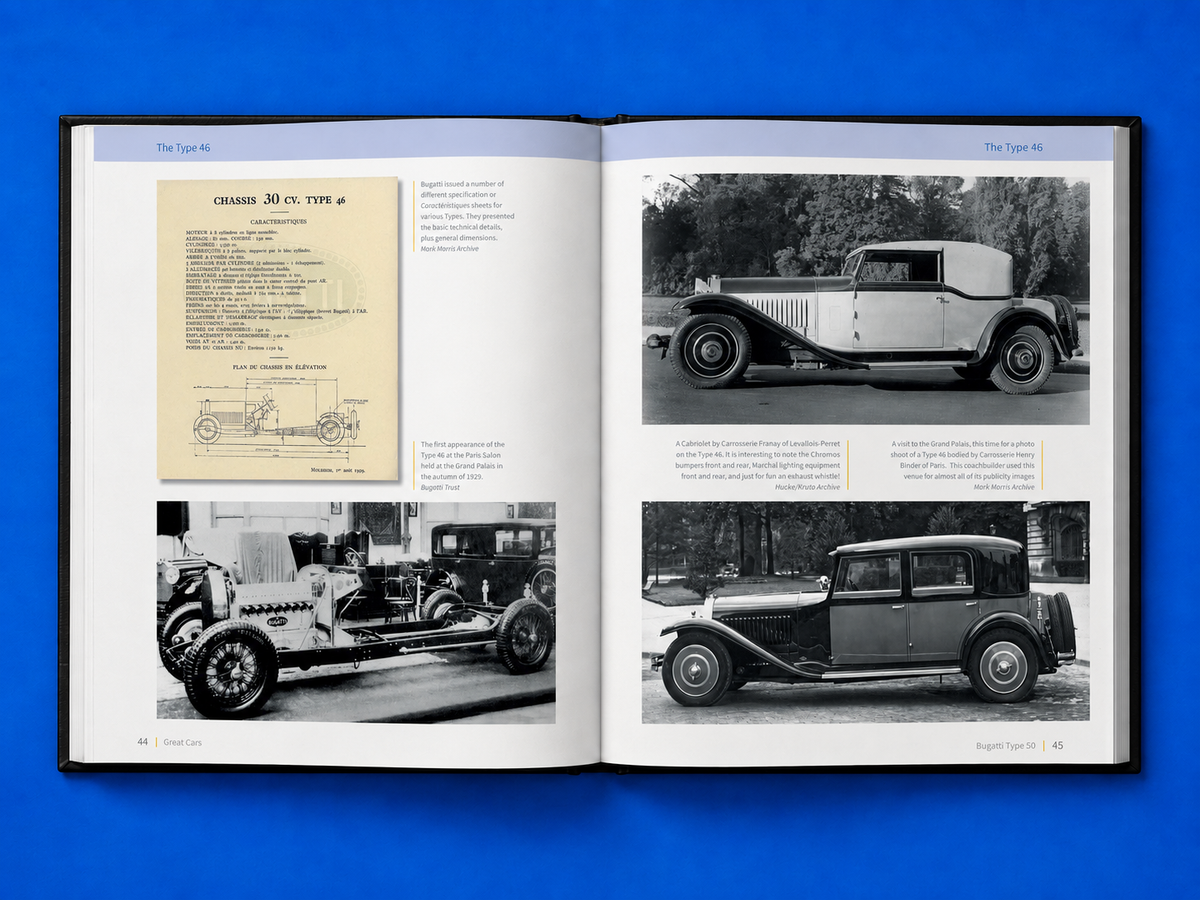 Bugatti Type 50 - The autobiography of Bugatti's first Le Mans car
