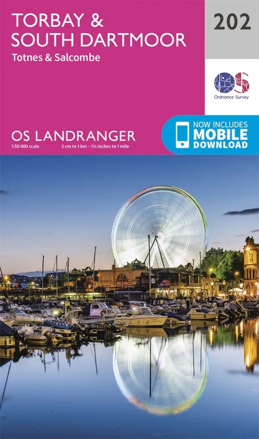 OS Landranger - 202 - Torbay & South Dartmoor, Totnes & Salcombe