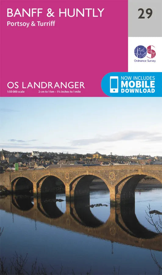 OS Landranger - 29 - Banff & Huntly, Portsoy & Turriff
