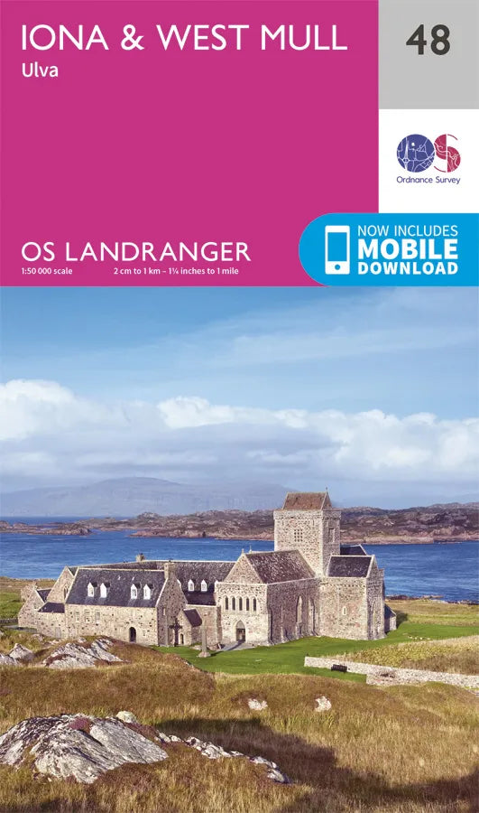 OS Landranger - 48 - Iona & West Mull, Ulva