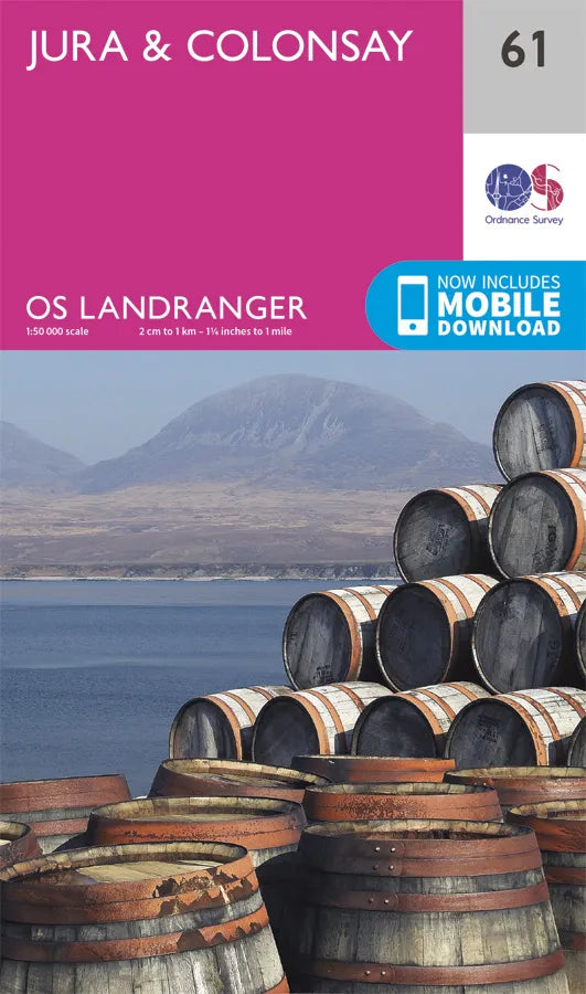 OS Landranger - 61 - Jura & Colonsay