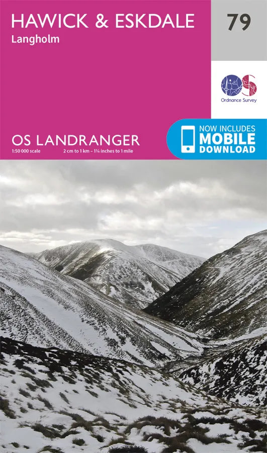 OS Landranger - 79 - Hawick & Eskdale, Langholm