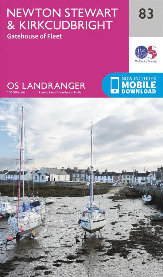 OS Landranger - 83 - Newton Stewart & Kirkcudbright