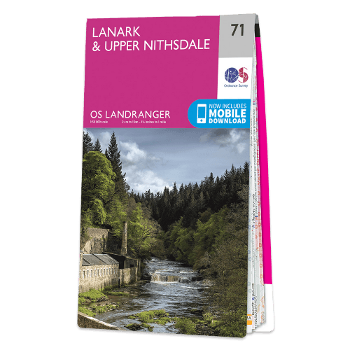OS Landranger - 071 - Lanark & Upper Nithsdale