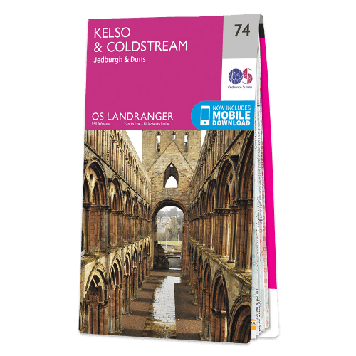 OS Landranger - 074 - Kelso & Coldstream, Jedburgh & Duns