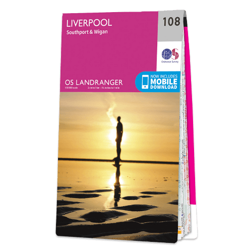 OS Landranger - 108 - Liverpool, Southport & Wigan