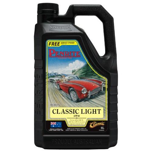 Penrite Classic Light 20w-60. 5 Ltr
