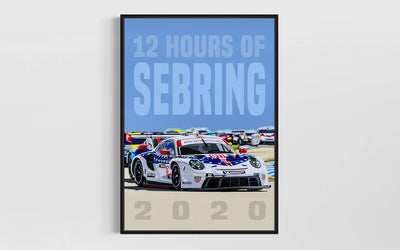 Image of 2020 Sebring 12hr – Porsche 911 RSR