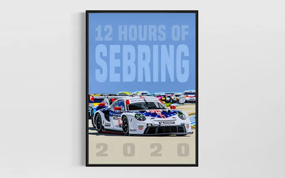 2020 Sebring 12hr Porsche 911 RSR