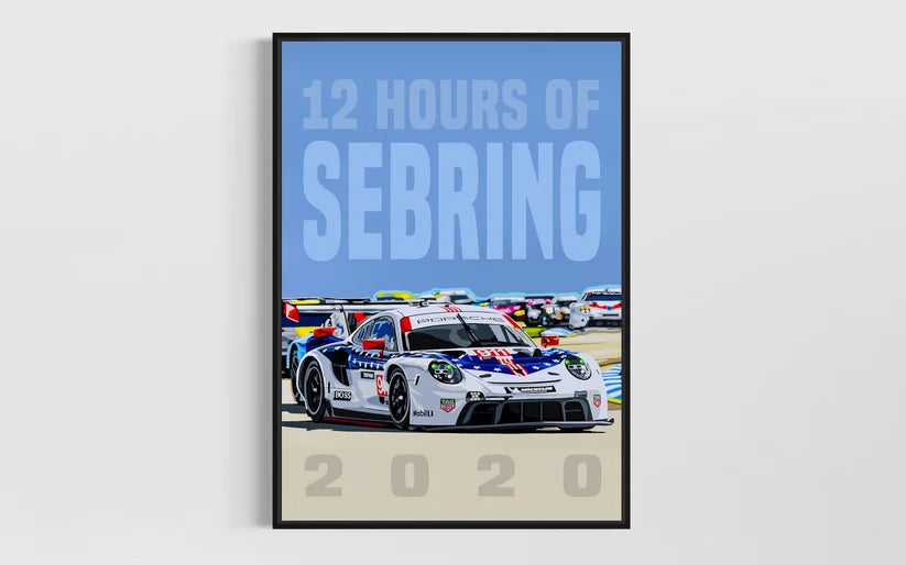 2020 Sebring 12hr Porsche 911 RSR