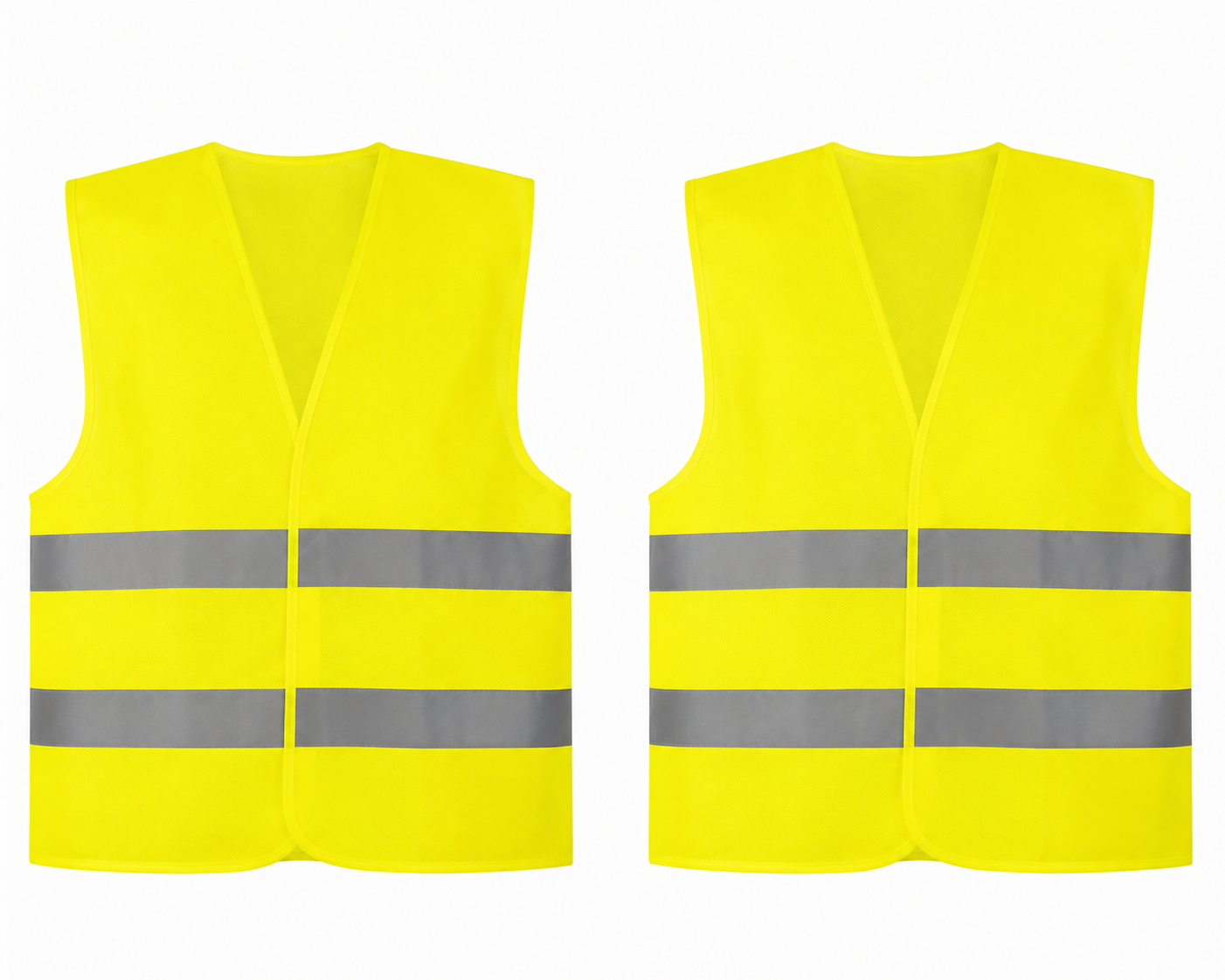 High Visibility Safety Vests – Pair