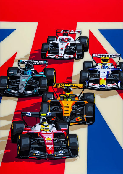 9. British GP 2026 original artwork.