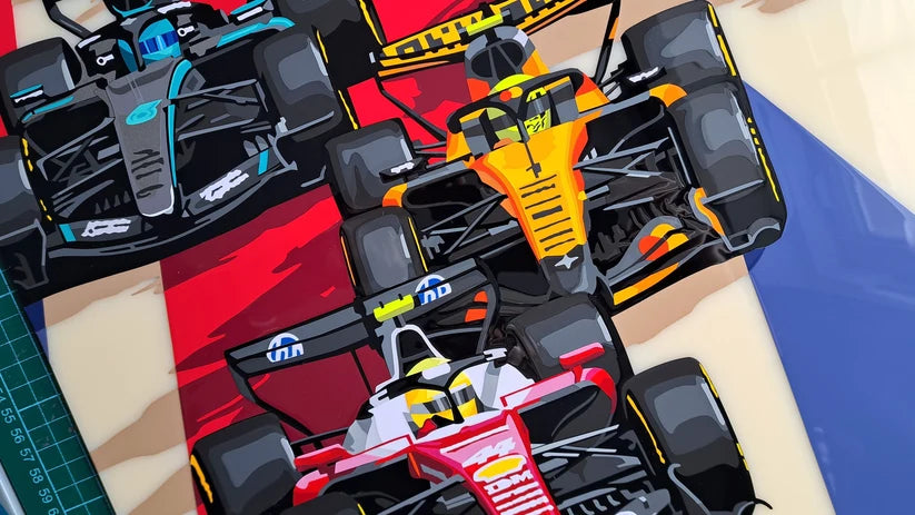 9. British GP 2026 original artwork.