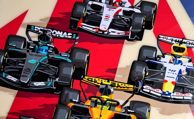 9. British GP 2026 original artwork.