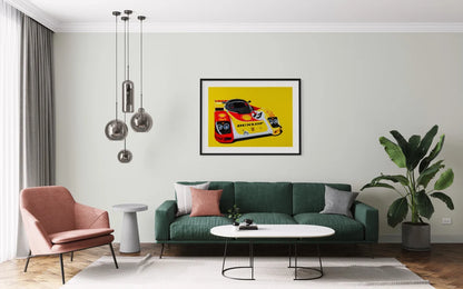 962c 1 (Porsche) Fine Art Giclee Ltd Ed Print.