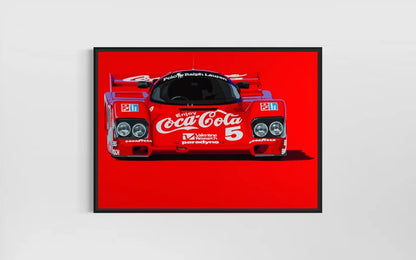 962c 3 (Porsche) Fine Art Giclee Ltd Ed Print.