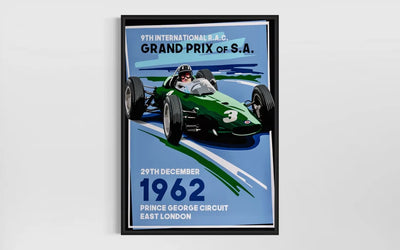 Image of BRM Graham Hill 62 – Fine Art Giclée Limited Edition Print