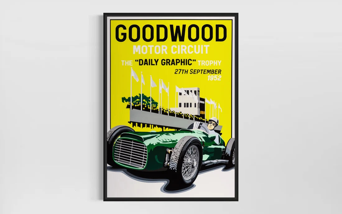 BRM at Goodwood ‘52 Fine Art Giclee Ltd Ed Print.