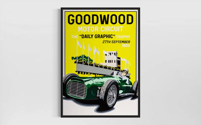 Image of BRM at Goodwood ‘52 – Fine Art Giclée Limited Edition Print