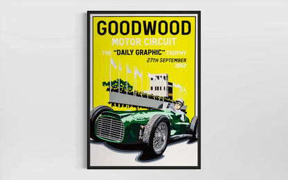 BRM at Goodwood ‘52 Fine Art Giclee Ltd Ed Print.