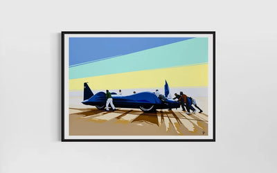 Image of Bluebird 2.0 – Fine Art Giclée Limited Edition Print