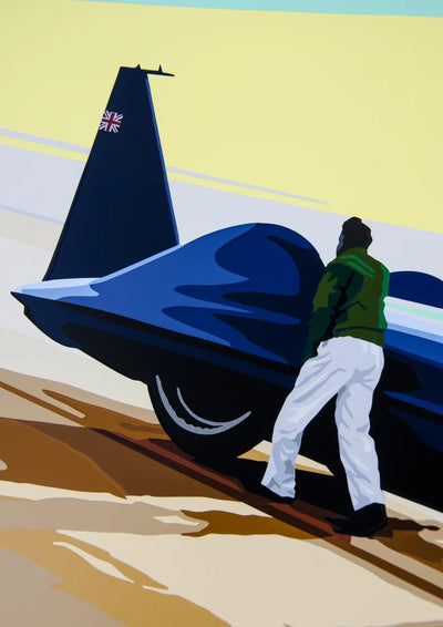 Image of Bluebird 2.0 – Original Hand-Cut Vinyl Artwork