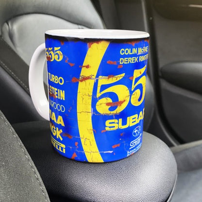 Colin McRae Suburu Impreza Rally Mug