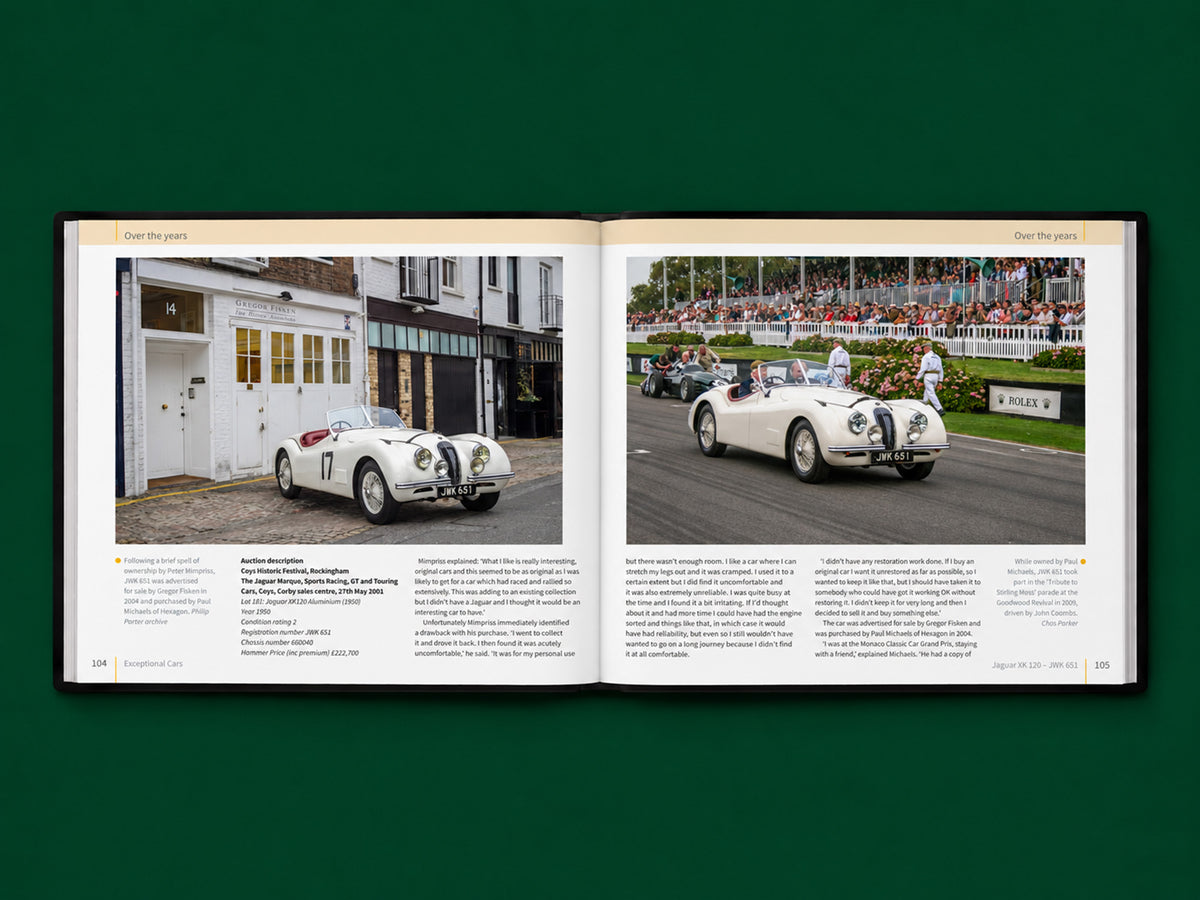 Jaguar XK 120 - The remarkable history of JWK 651
