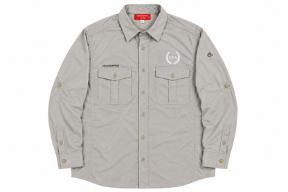 ERA Craghoppers Long Sleeve Adventure Shirt – Grey