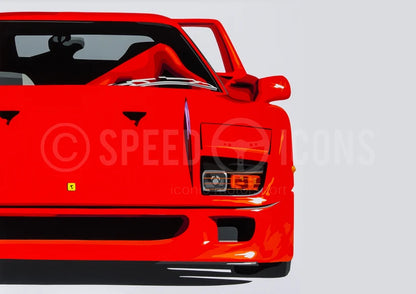 F40 Four no.4. Fine Art Giclee Ltd Ed Print