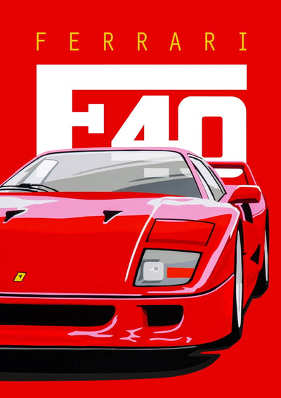 Image of Ferrari F40 Supercar