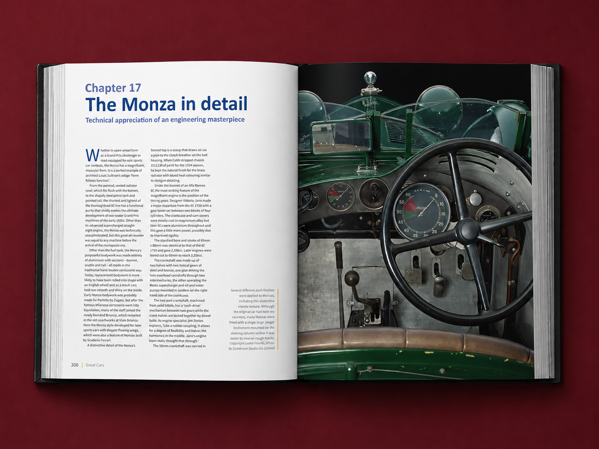 Alfa Romeo Monza - The autobiography of the celebrated 2211130