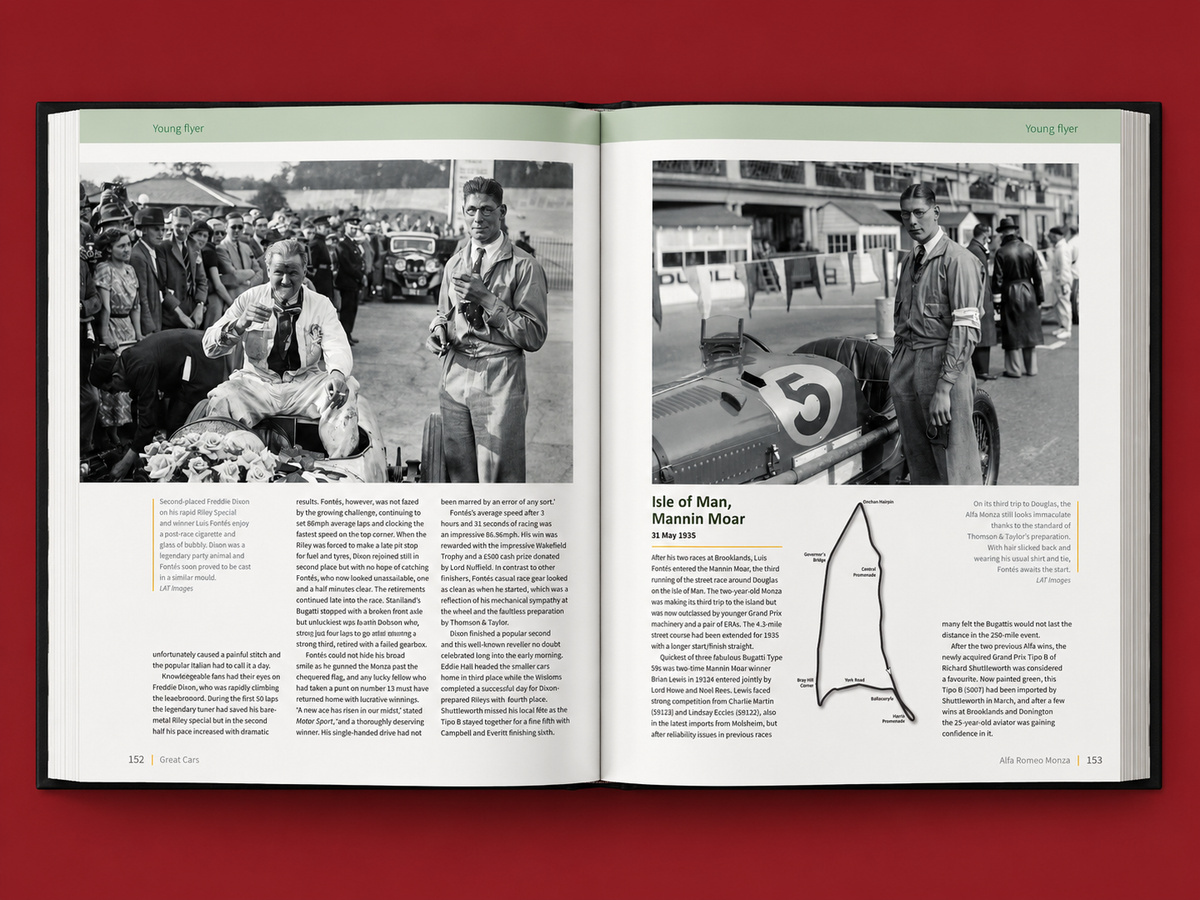 Alfa Romeo Monza - The autobiography of the celebrated 2211130